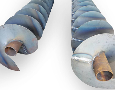 飼料加工業用螺旋軸